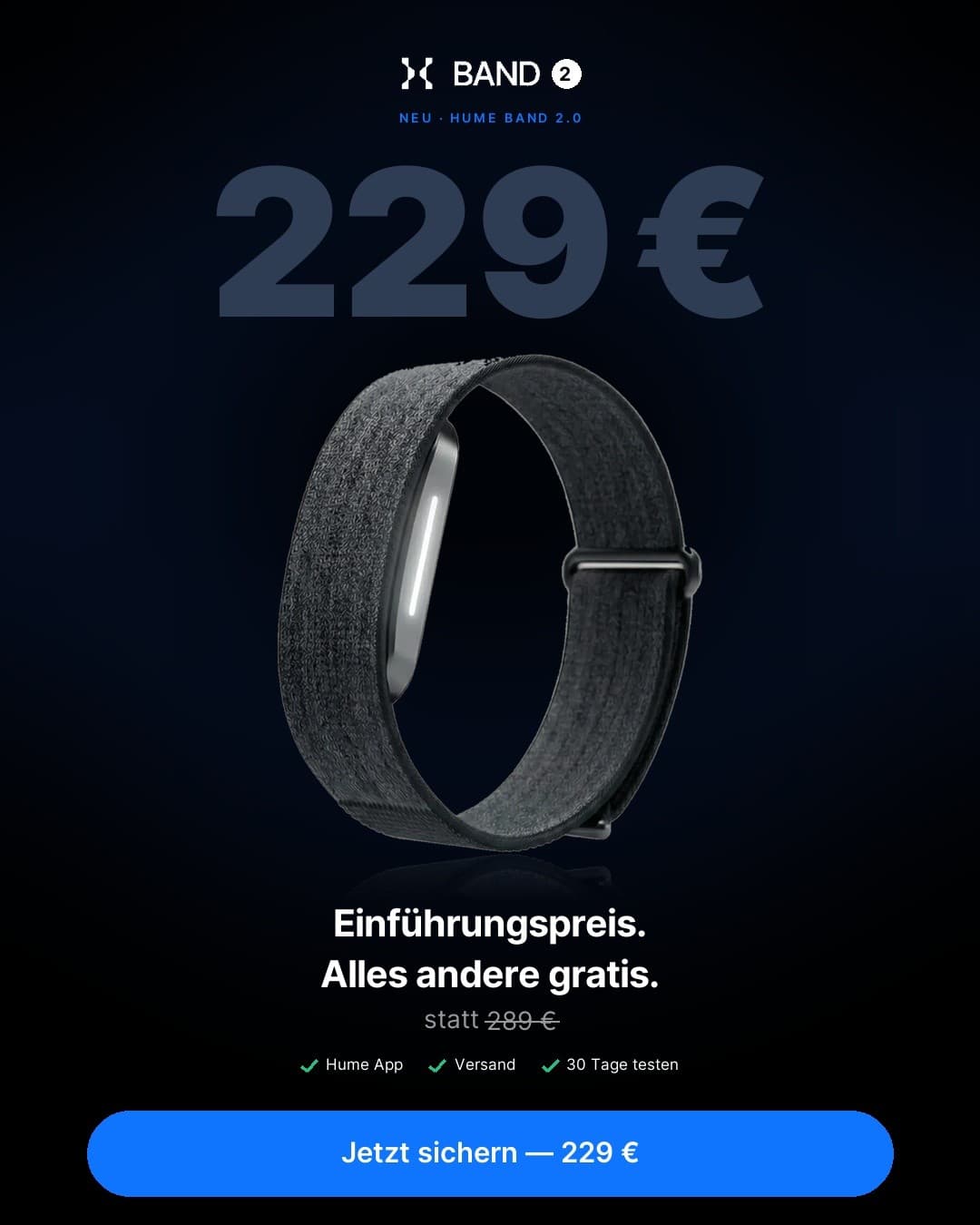Hume Health · Offer-First Banner ad