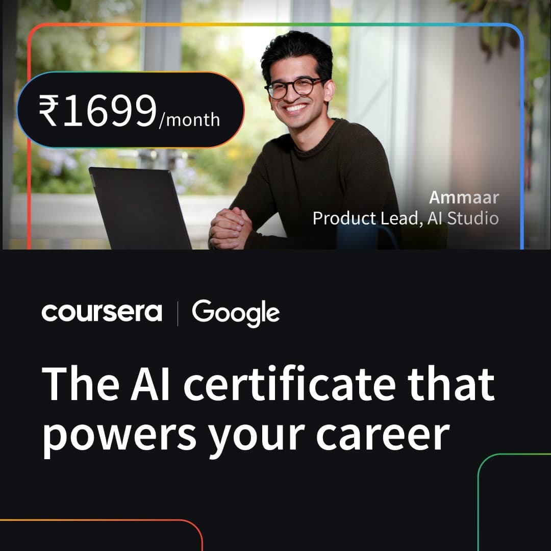 Coursera · Offer-First Banner ad