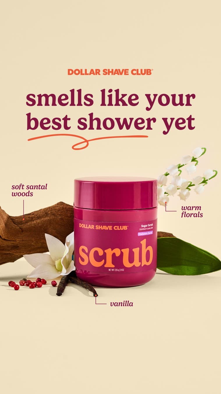 Dollar Shave Club · Feature Benefit Pointout ad