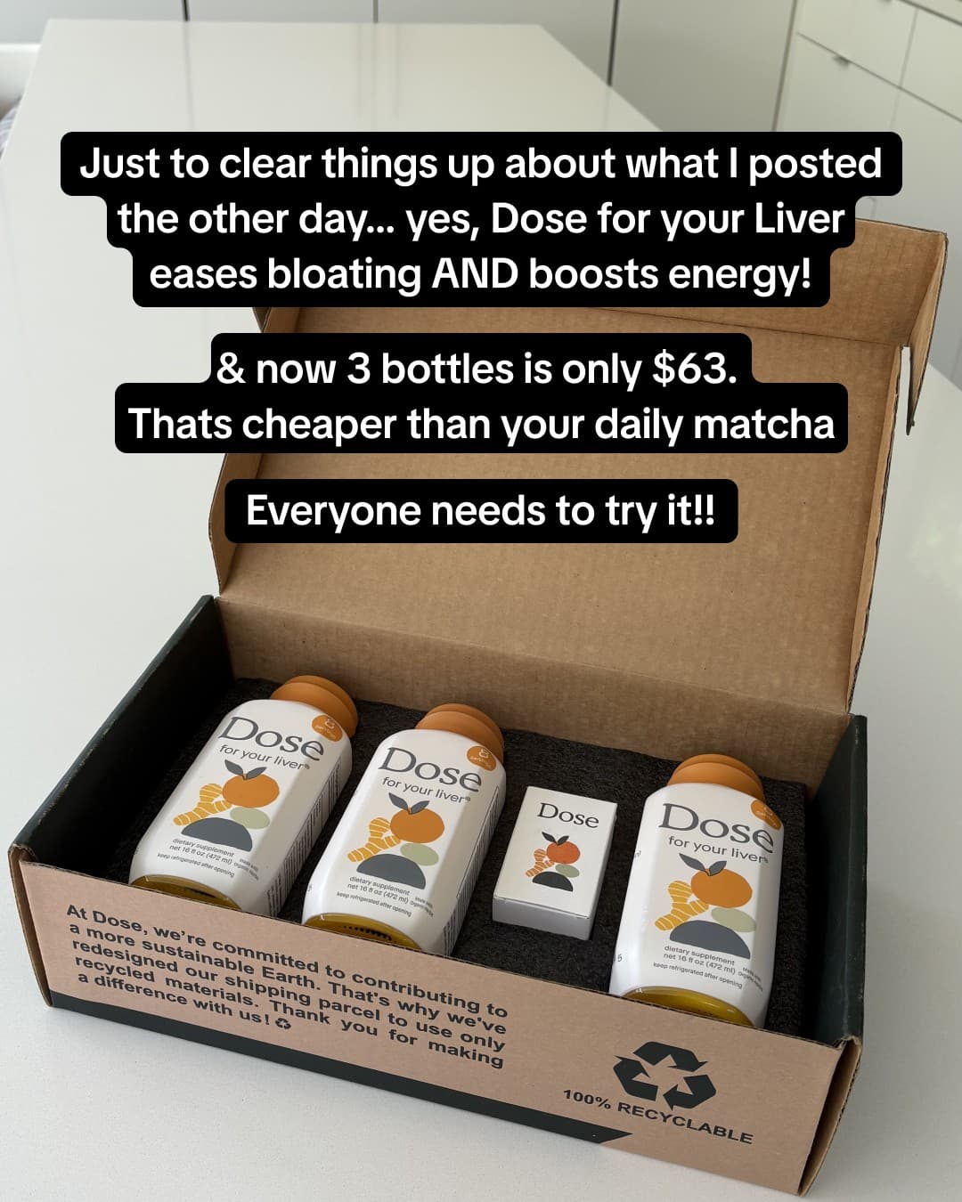 Dose · UGC Overlay ad