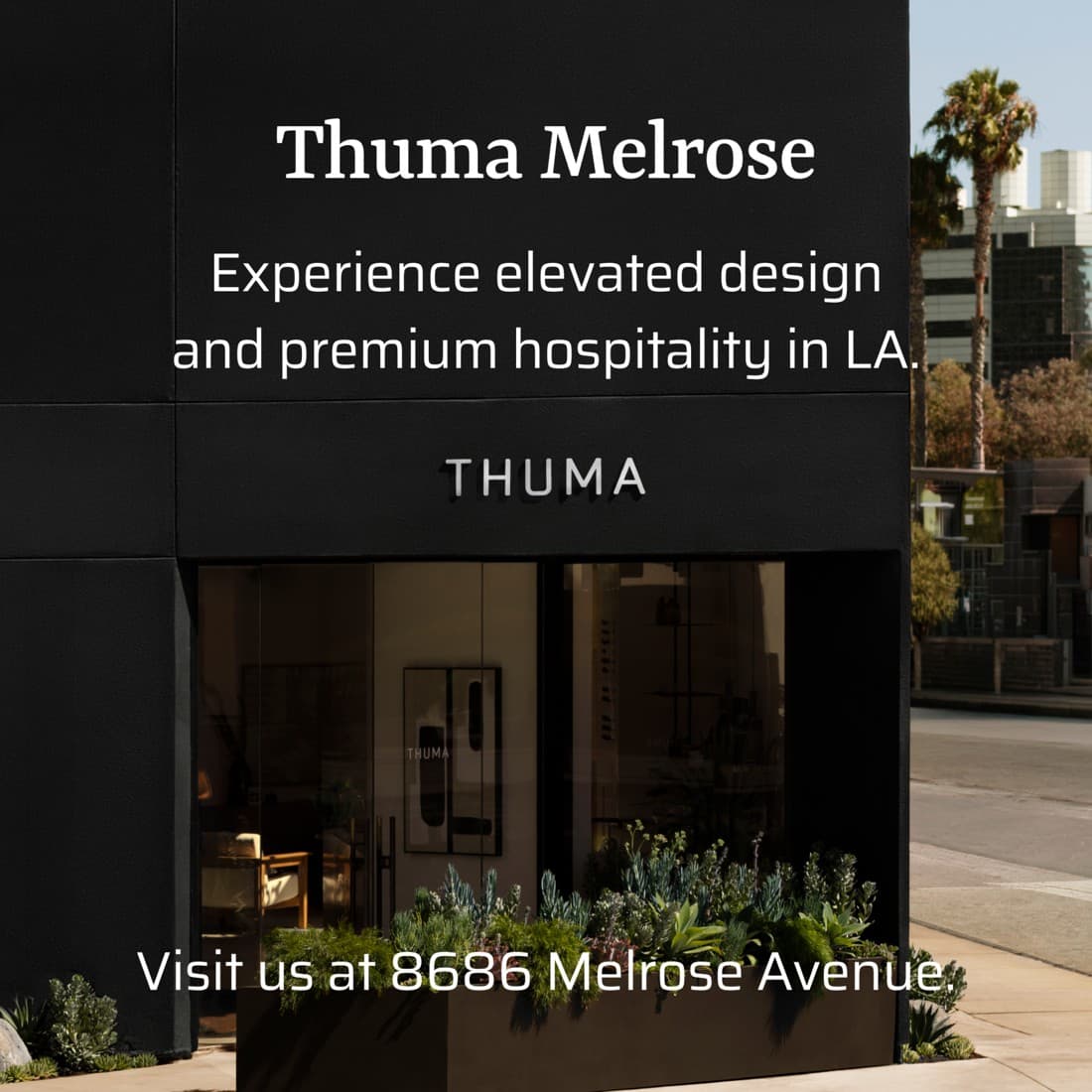 Thuma · Sign ad