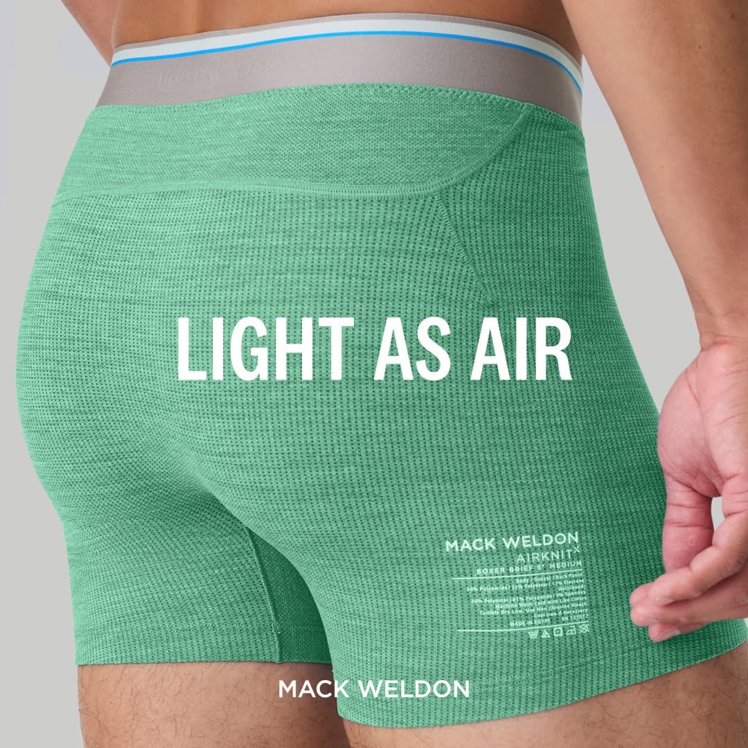Mack Weldon · Product Image ad