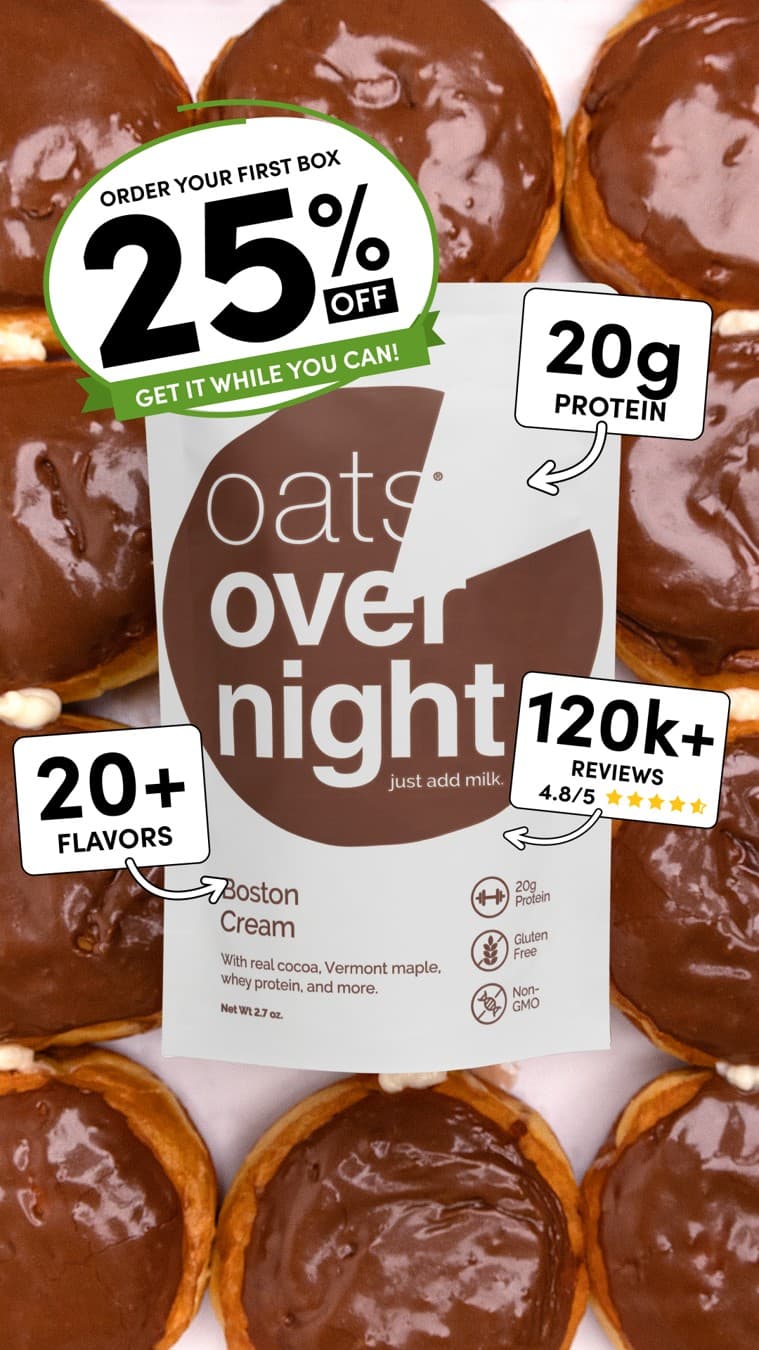 Oats Overnight · Offer-First Banner ad