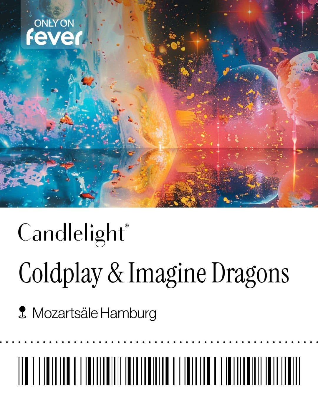 Candlelight Concerts by Fever · Document Mockup ad