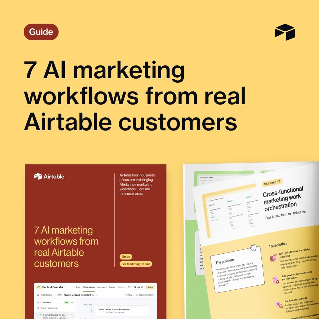 Airtable · Document Mockup ad