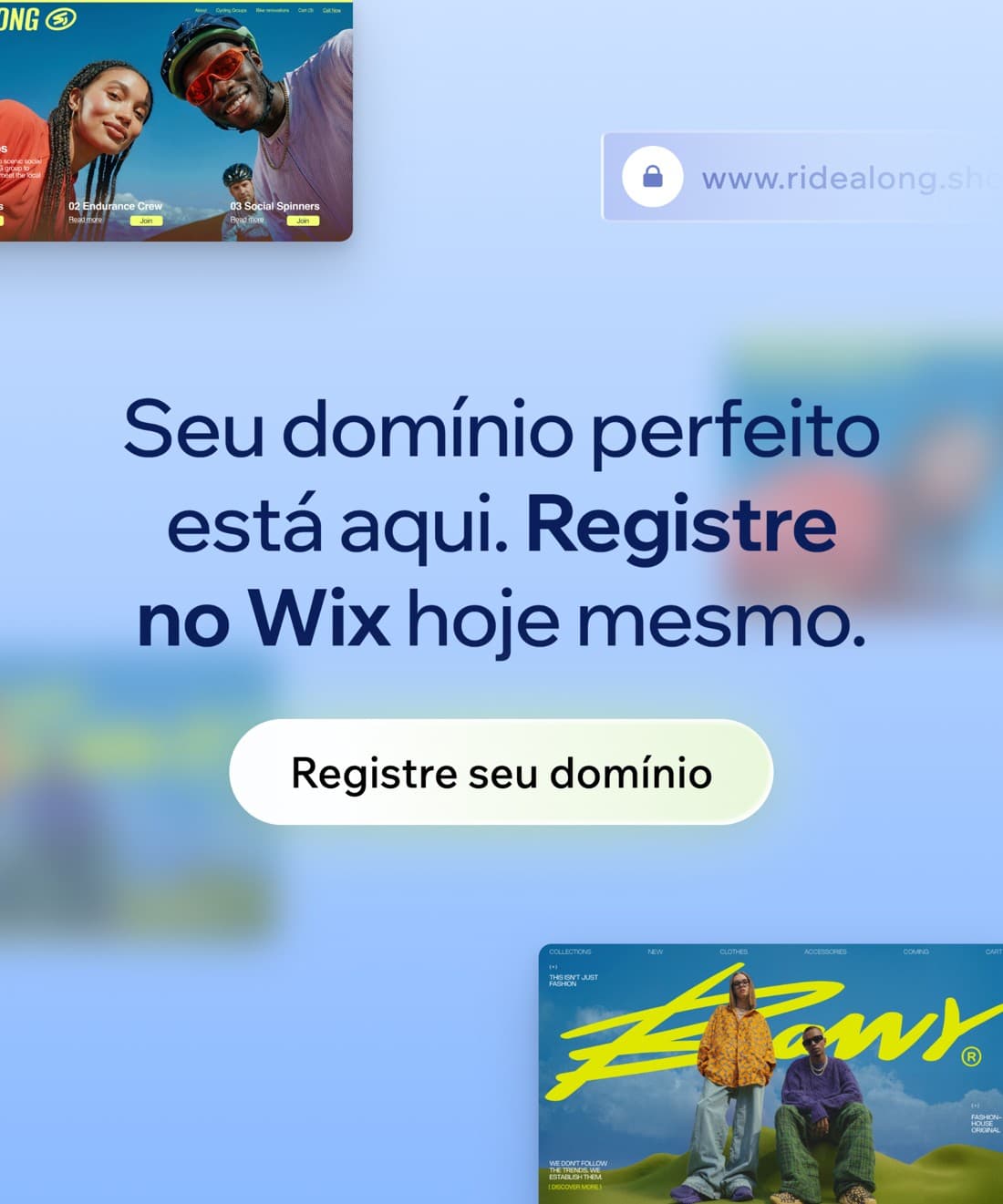 Wix · Collage ad