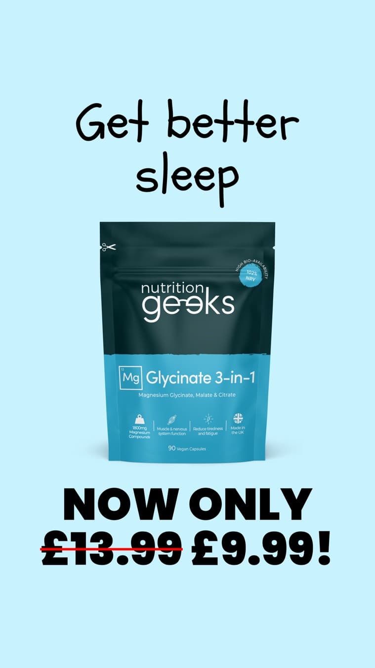 Nutrition Geeks · Offer-First Banner ad