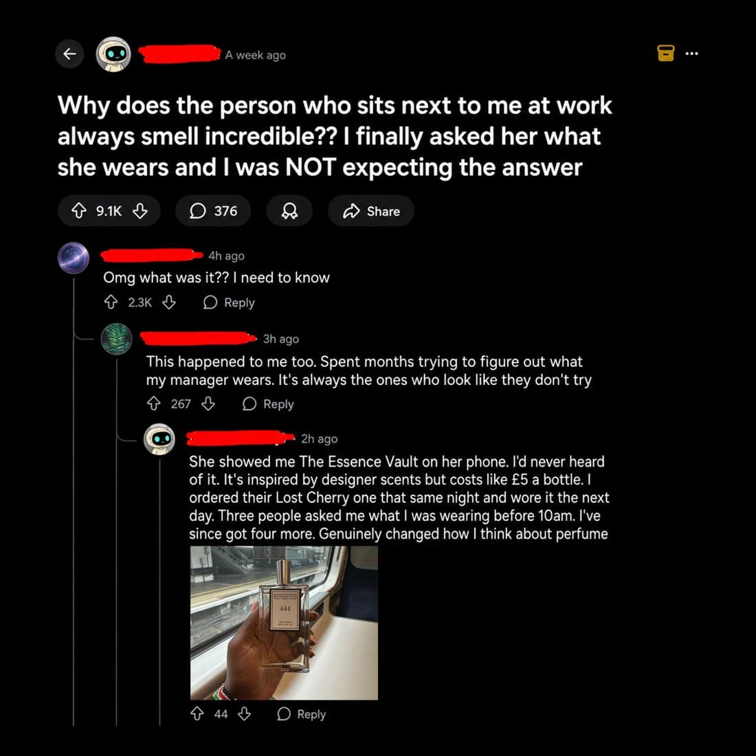 The Essence Vault · Social Comments ad