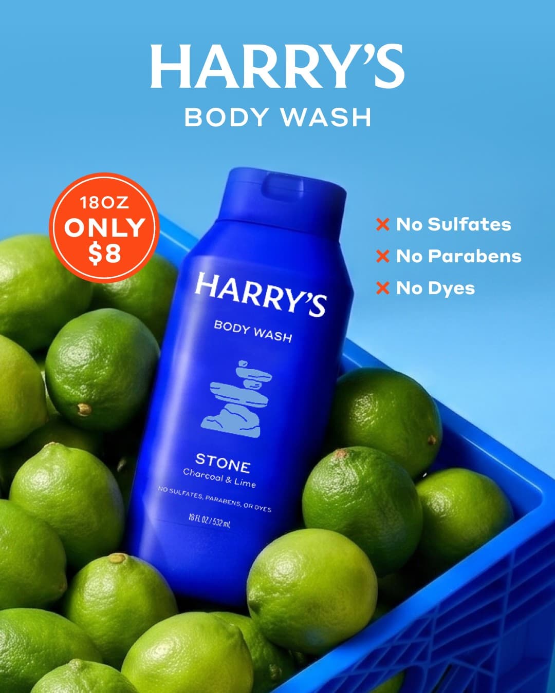 Harry's · Offer-First Banner ad