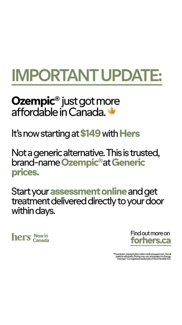 Hers · Offer-First Banner ad