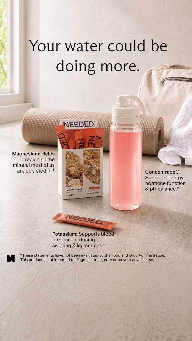 Needed. · Feature Benefit Pointout ad