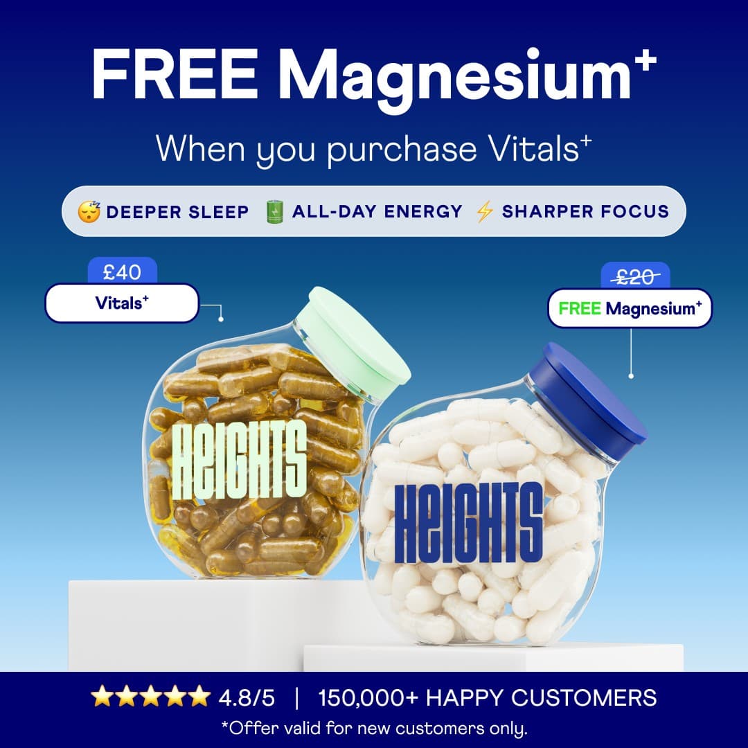 Your Heights · Offer-First Banner ad