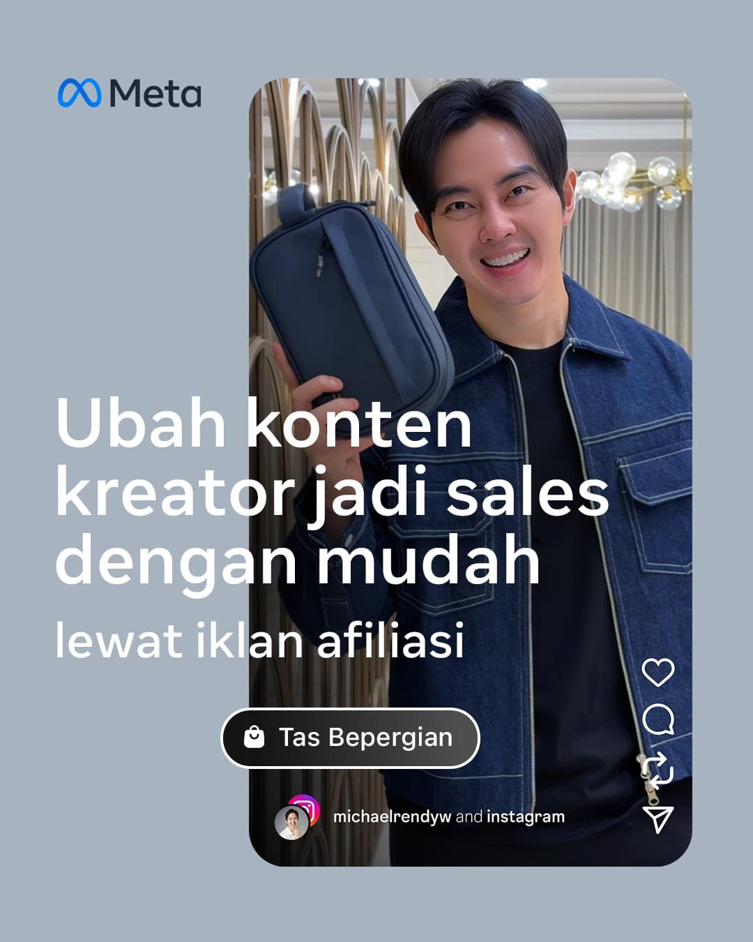 Meta for Business · Social Media Mockup ad