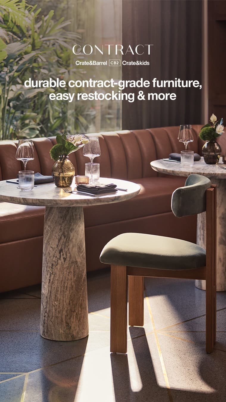 Crate and Barrel · Editorial ad