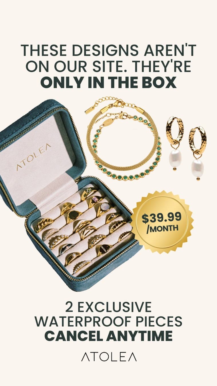 Atolea Jewelry · Offer-First Banner ad