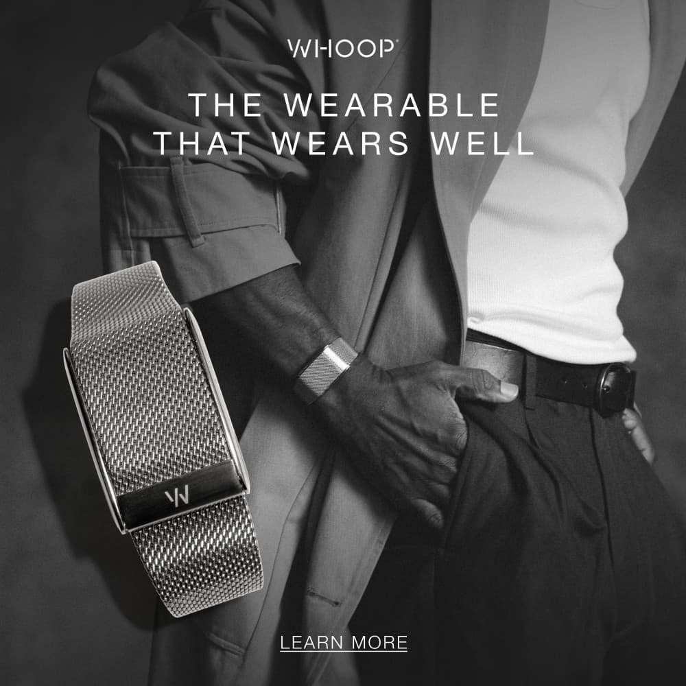 WHOOP · Editorial ad
