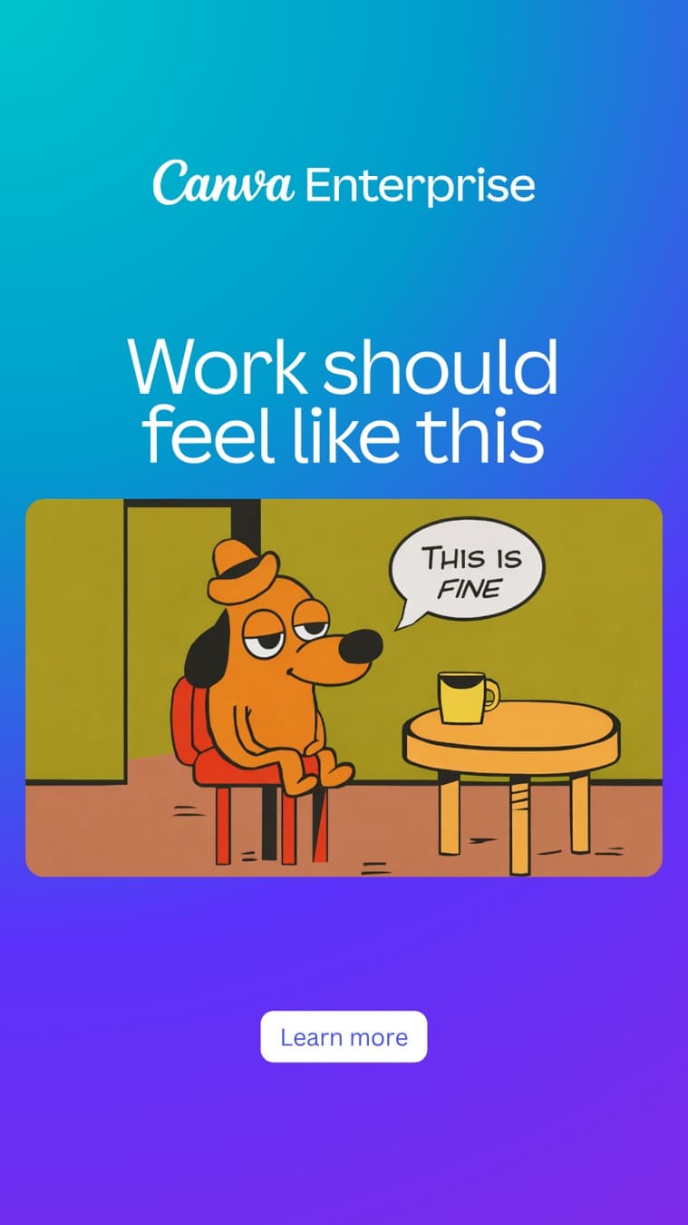 Canva · Meme ad