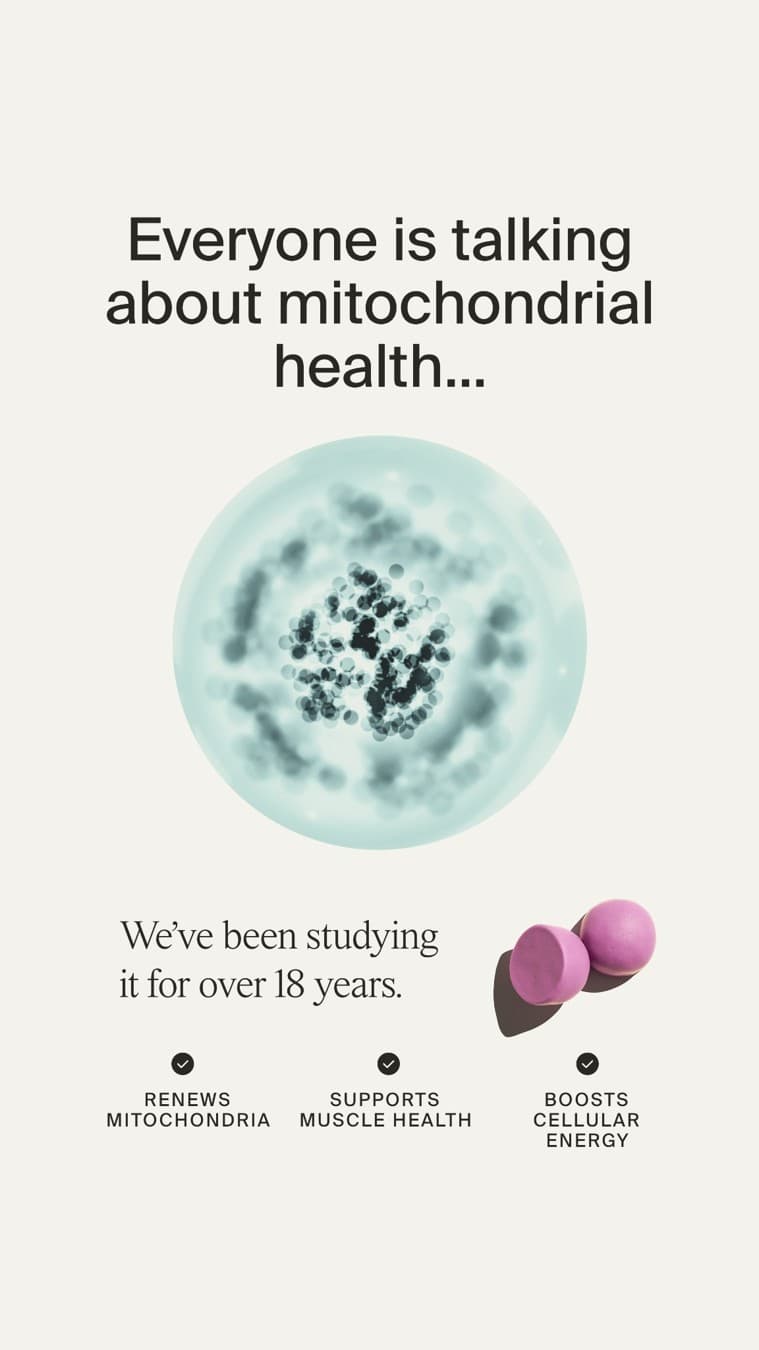Timeline Longevity · Product Image ad