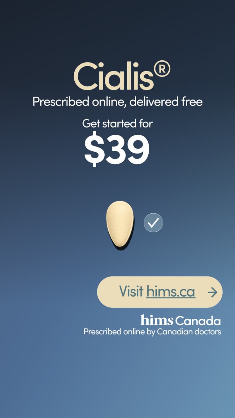 hims · Offer-First Banner ad