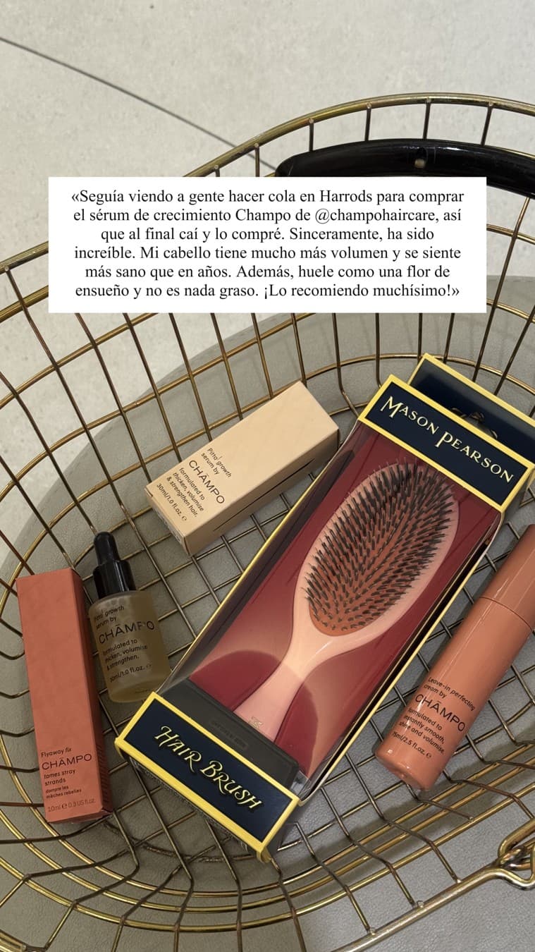 Chāmpo Haircare · Review ad