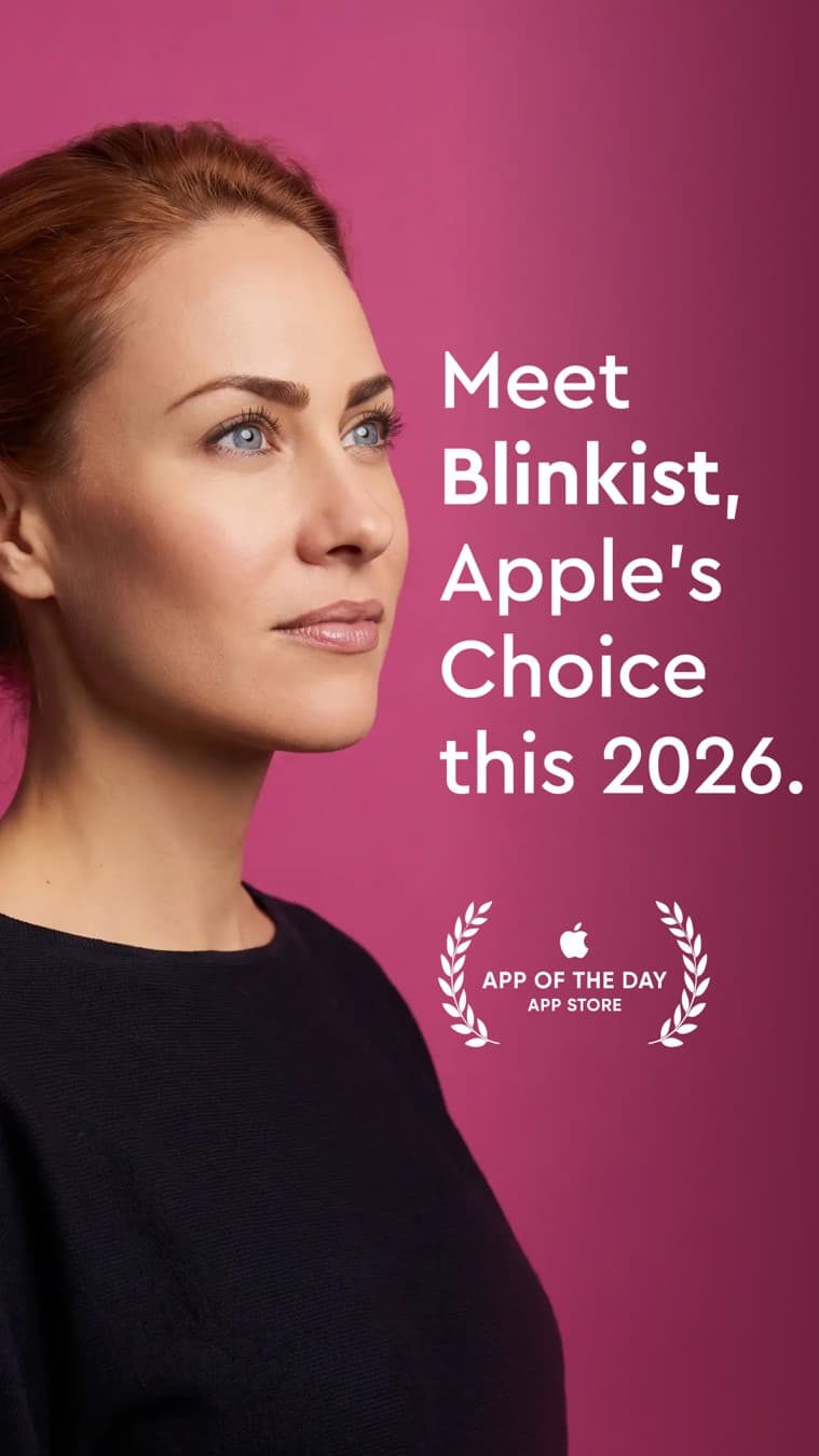 Blinkist ยท Press ad