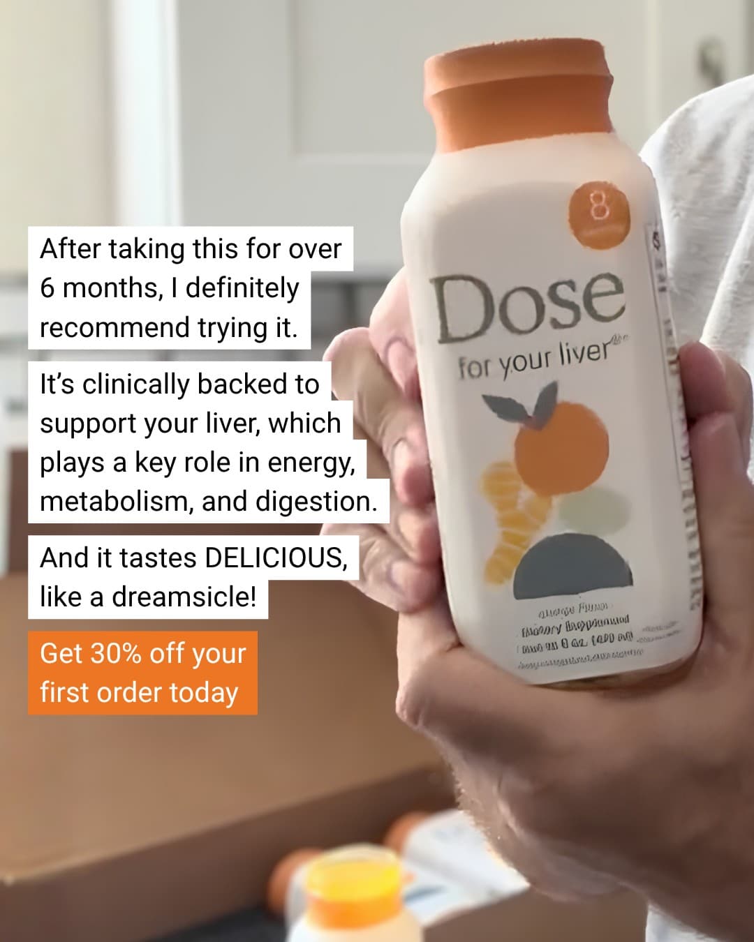 Dose · UGC Overlay ad
