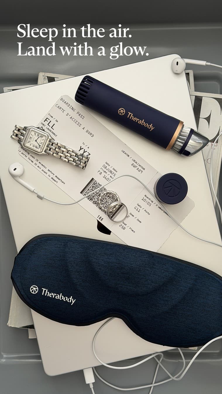 Therabody · Flatlay ad