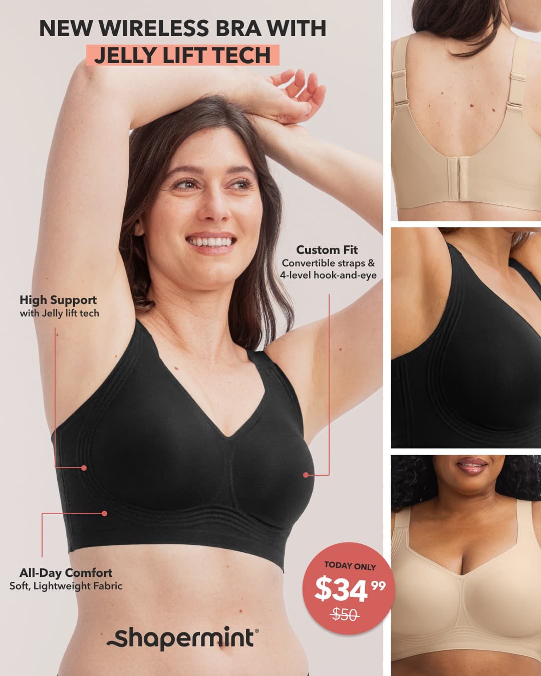 Shapermint · Feature Benefit Pointout ad