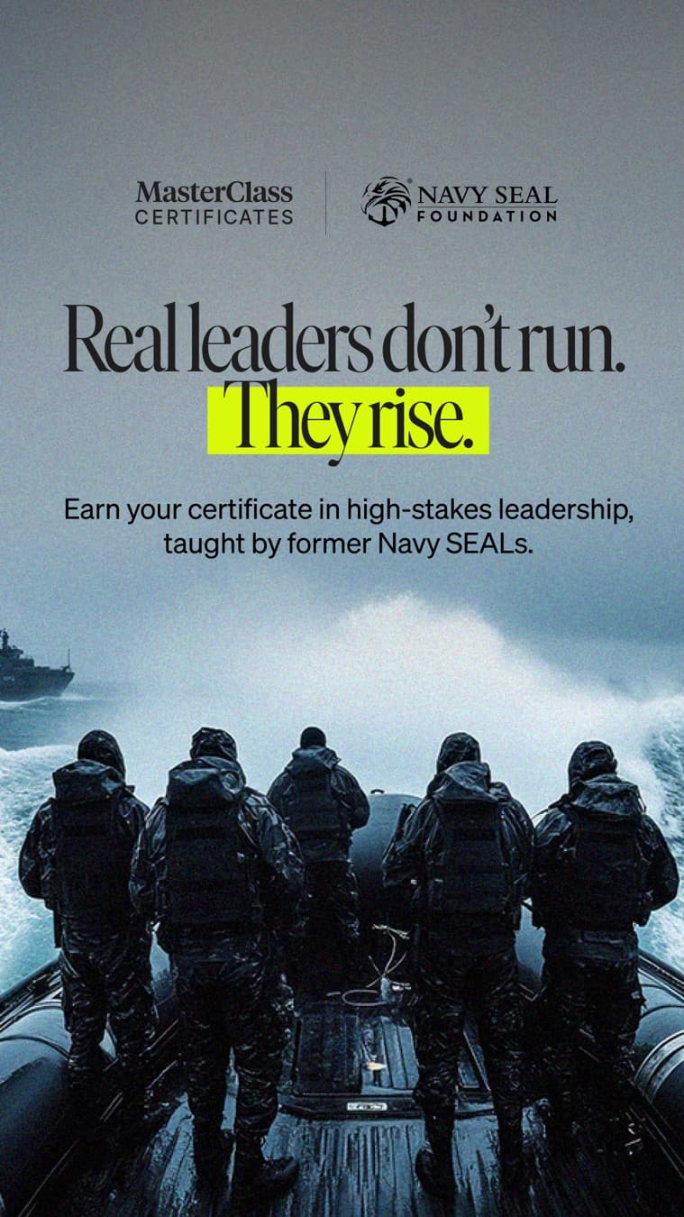 MasterClass · Editorial ad