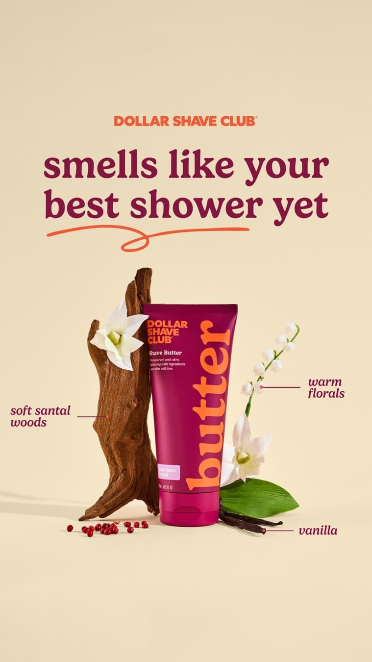 Dollar Shave Club · Feature Benefit Pointout ad