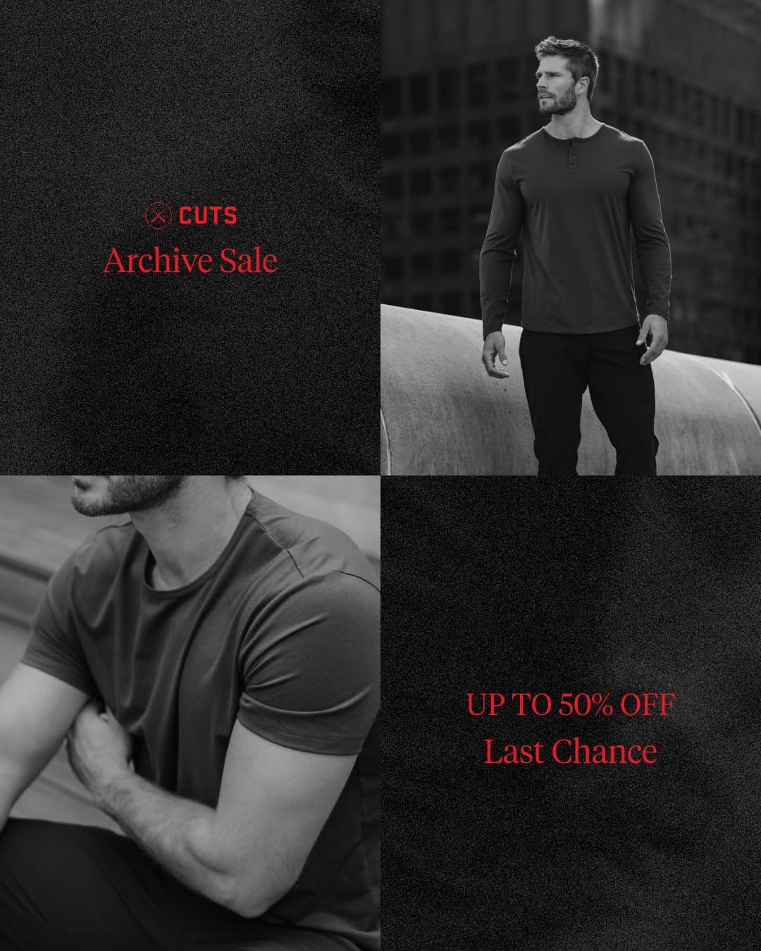 Cuts · Collage ad