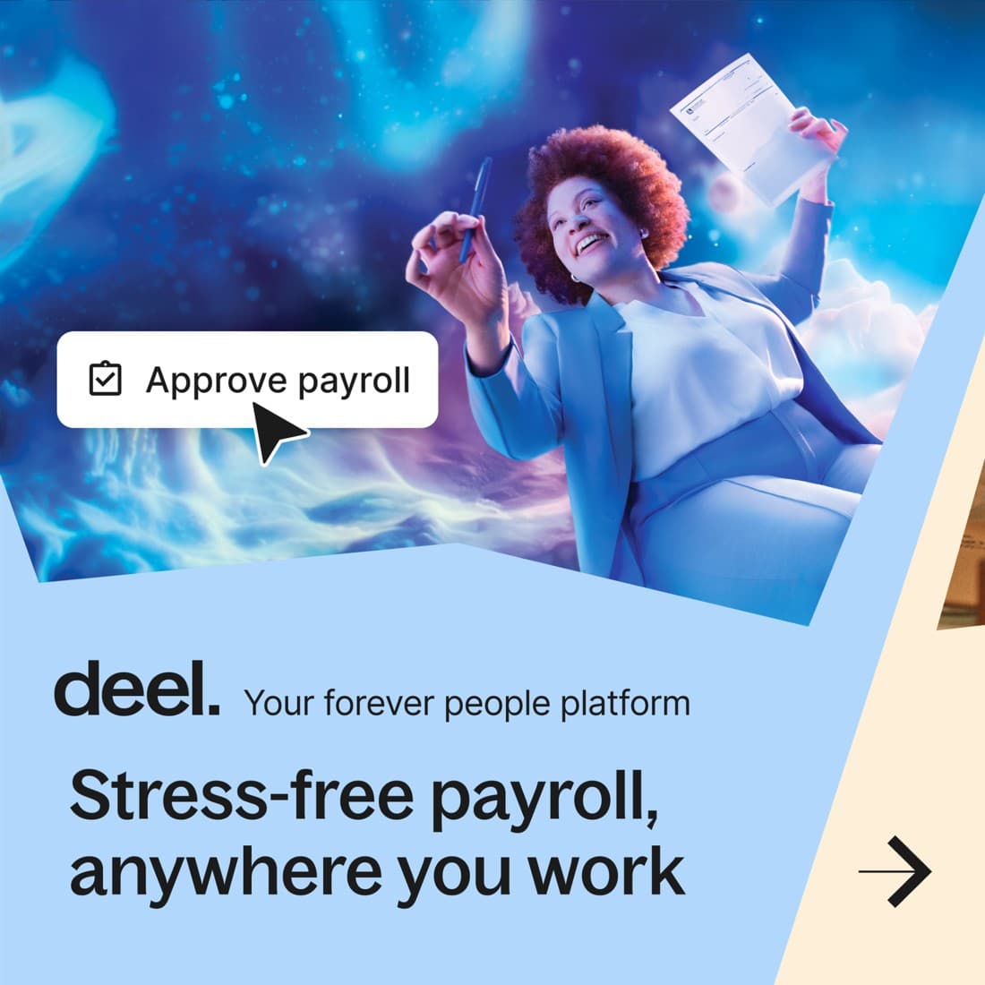 Deel · Editorial ad