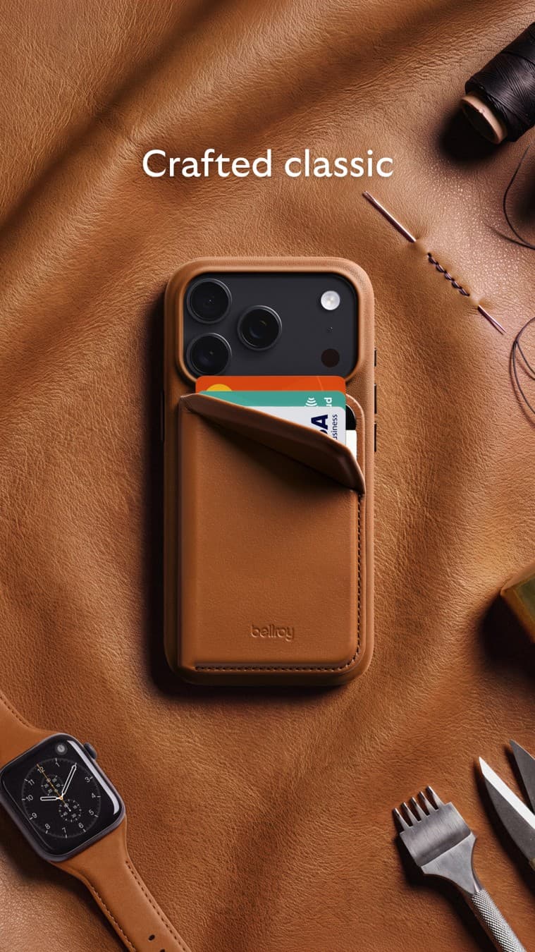 Bellroy · Flatlay ad