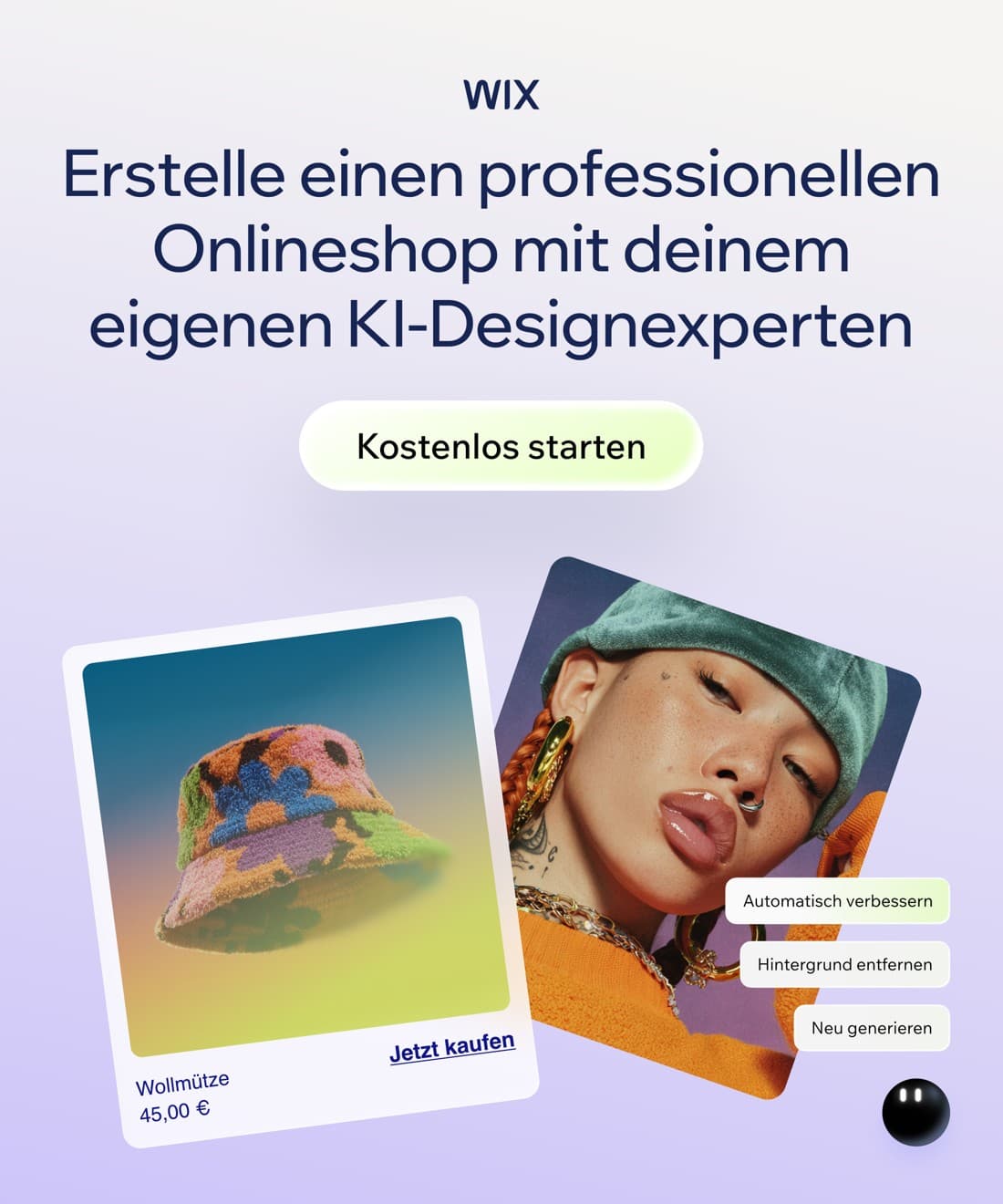 Wix · Collage ad