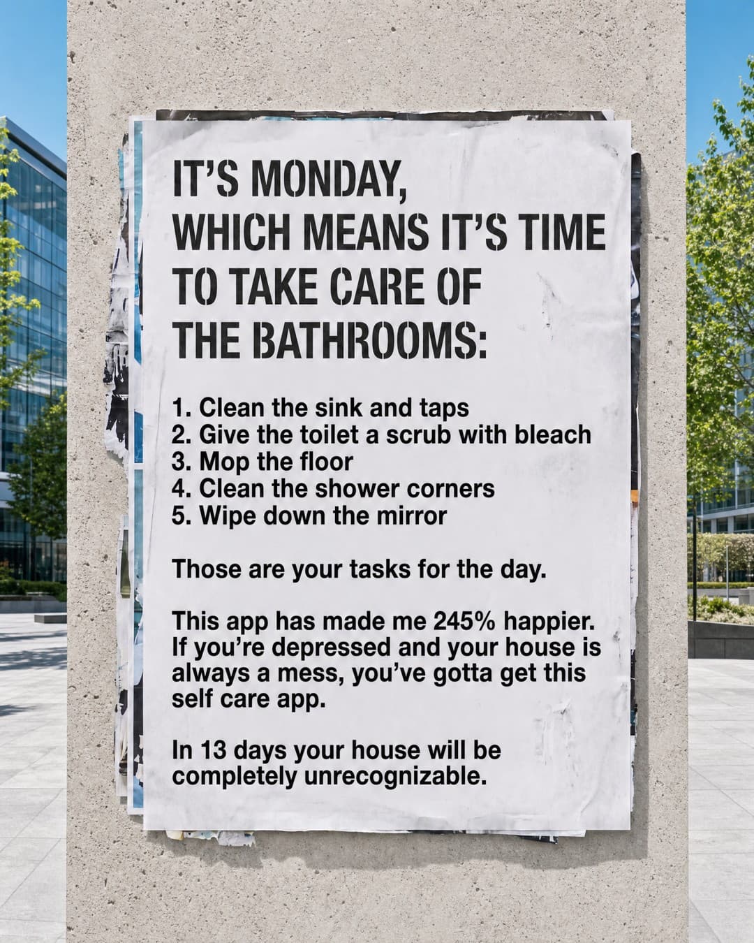 The Fabulous · Sign ad