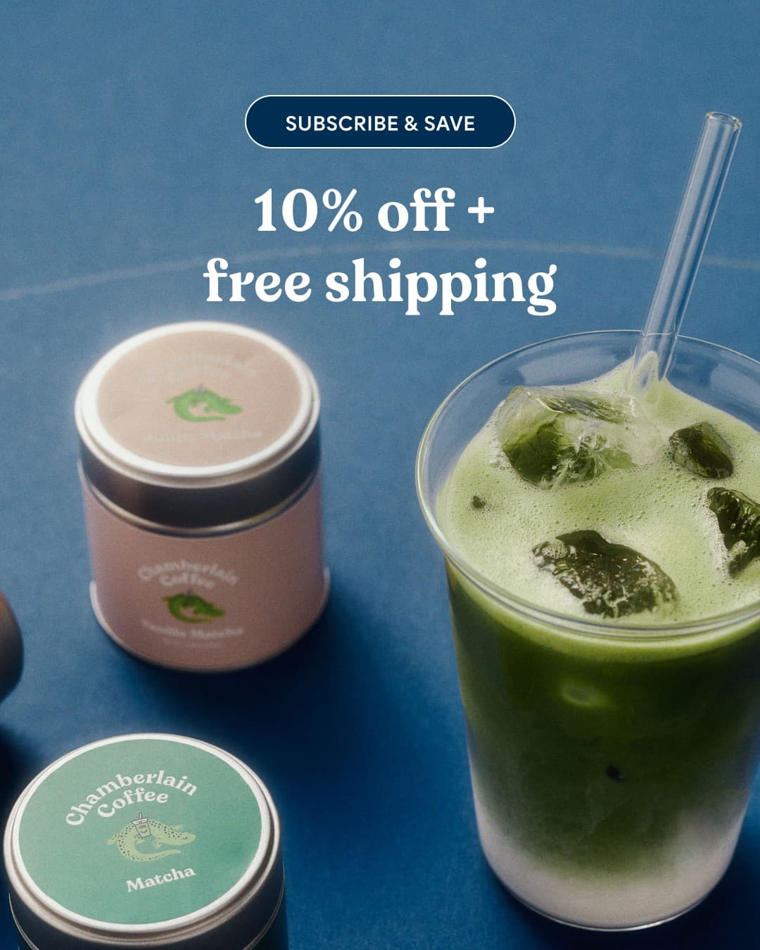 Chamberlain Coffee · Offer-First Banner ad