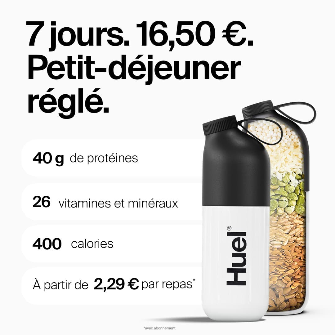 Huel · Offer-First Banner ad