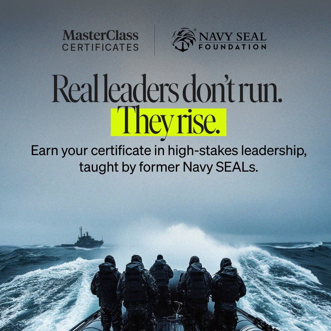 MasterClass · Editorial ad