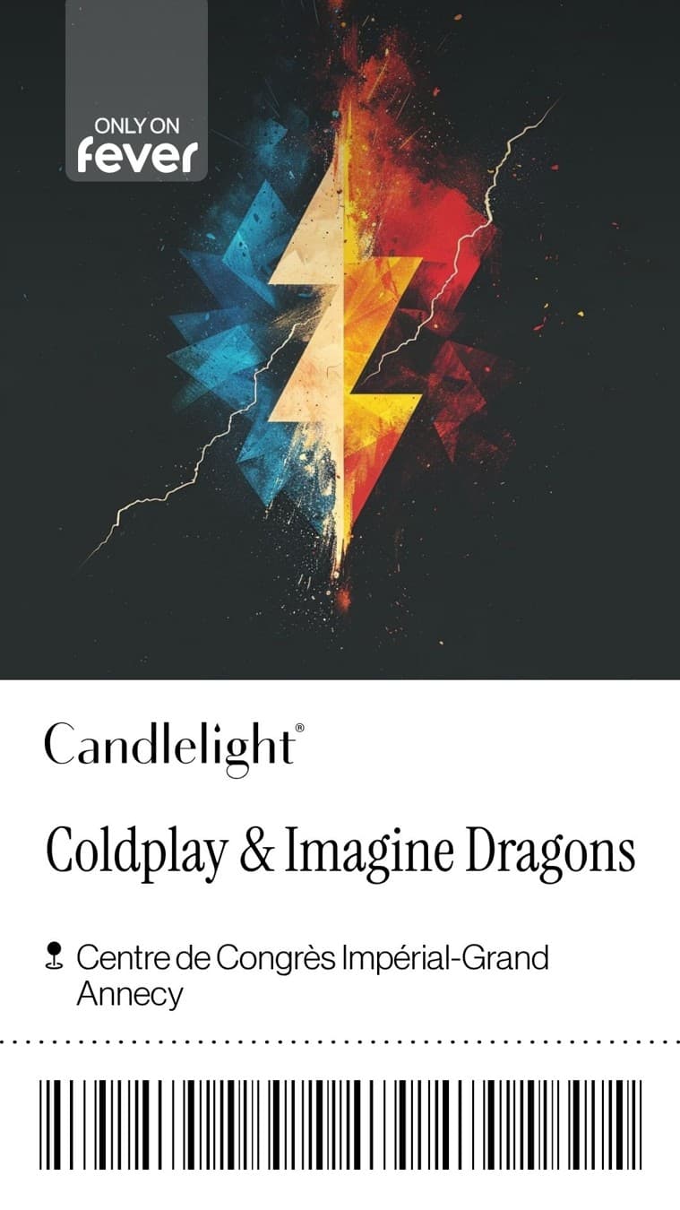 Candlelight Concerts by Fever · Document Mockup ad
