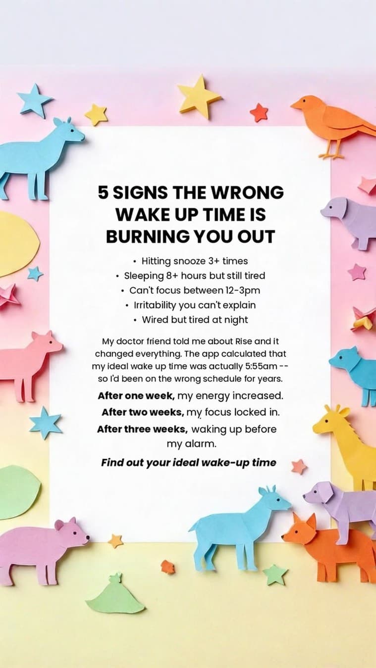 Rise Science · Listicle ad
