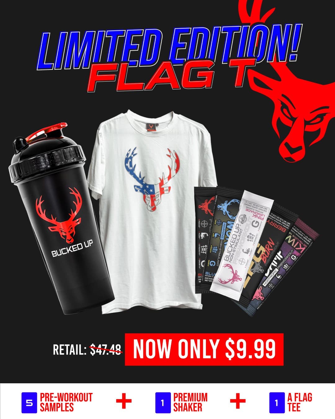 Bucked Up · Offer-First Banner ad