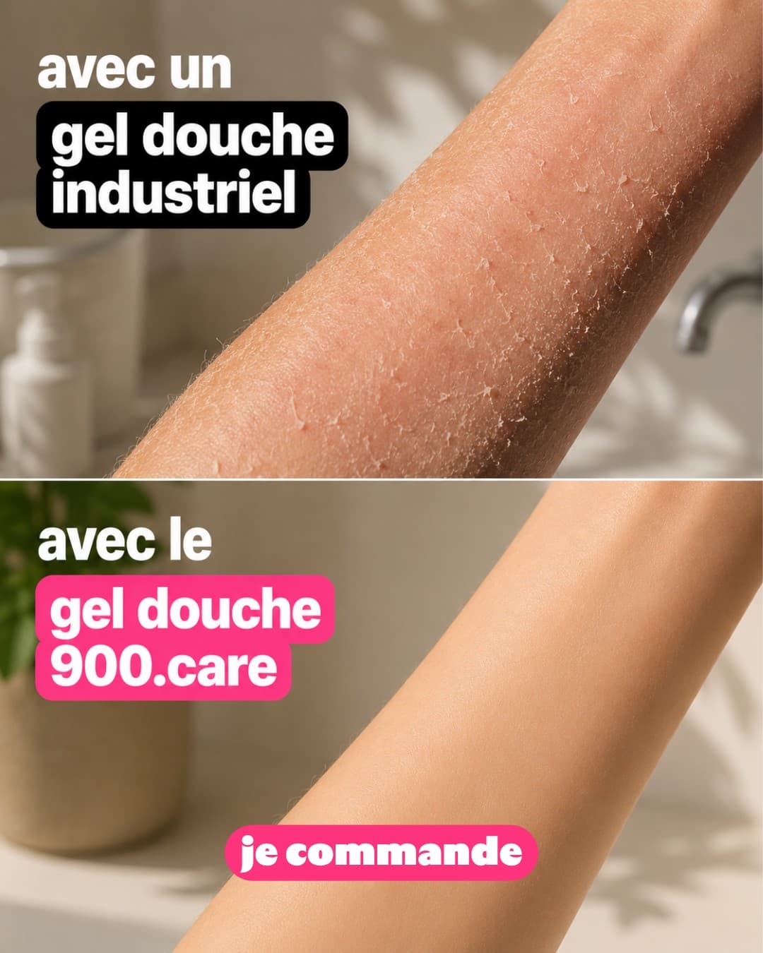 900.care · Before and After ad