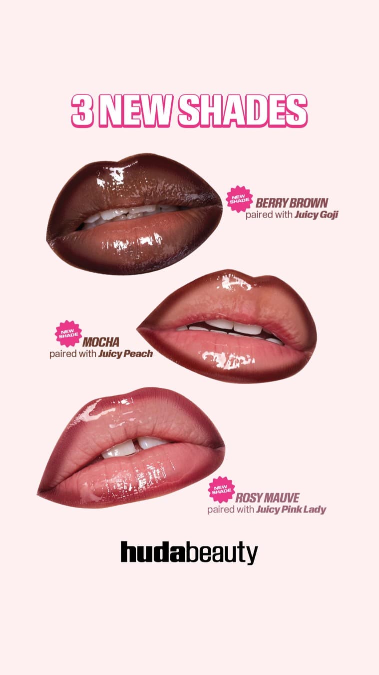 Huda Beauty · Collage ad