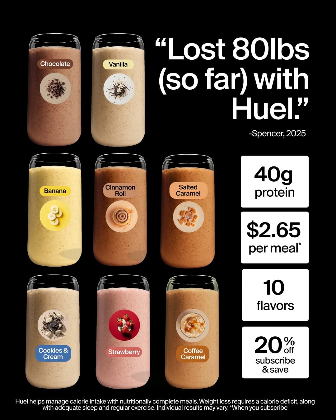 Huel · Collage ad