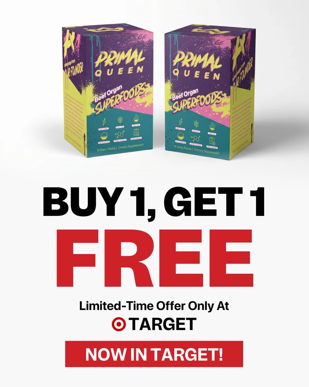 Primal Queen · Offer-First Banner ad