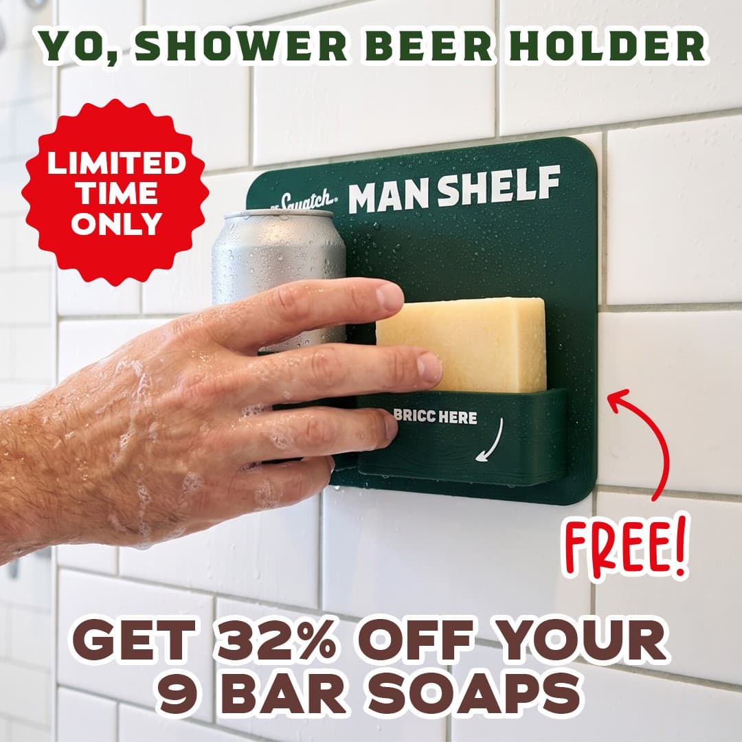 Dr. Squatch · Offer-First Banner ad