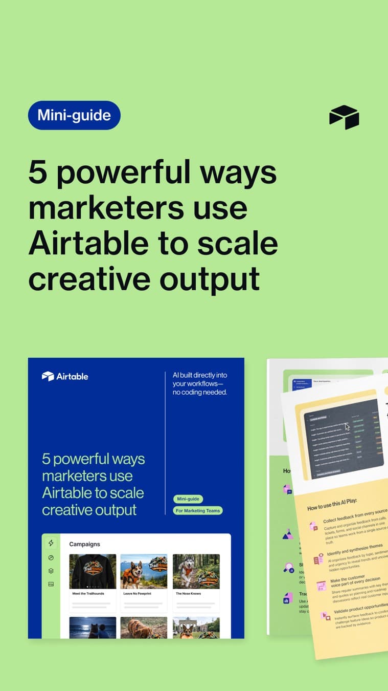 Airtable · Document Mockup ad