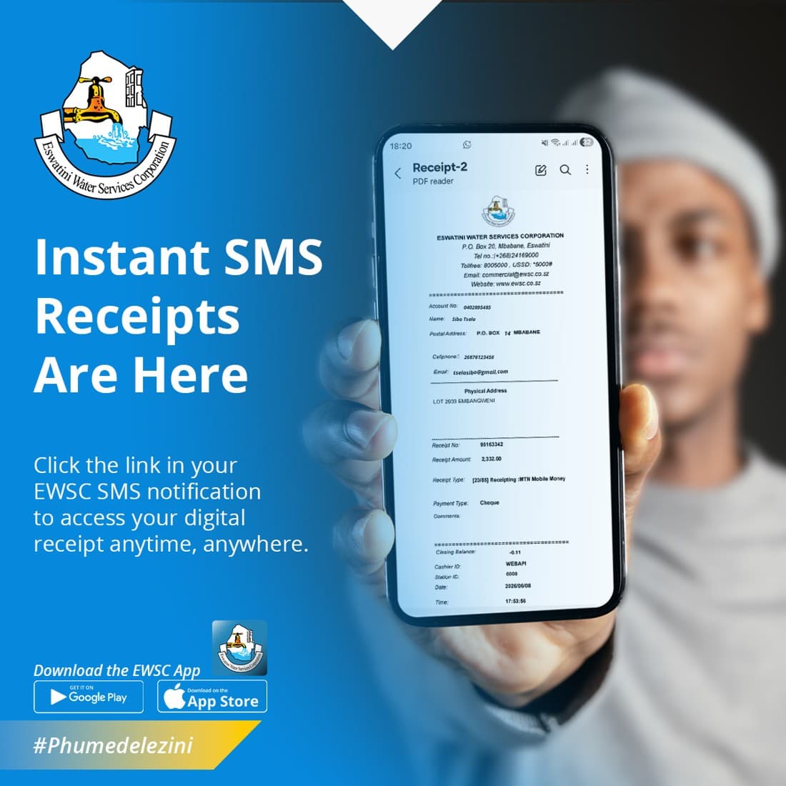 Eswatini Water Services Corporation · Document Mockup ad