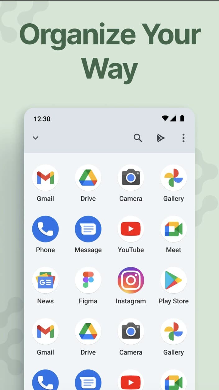 Easy Homescreen · Product Image ad