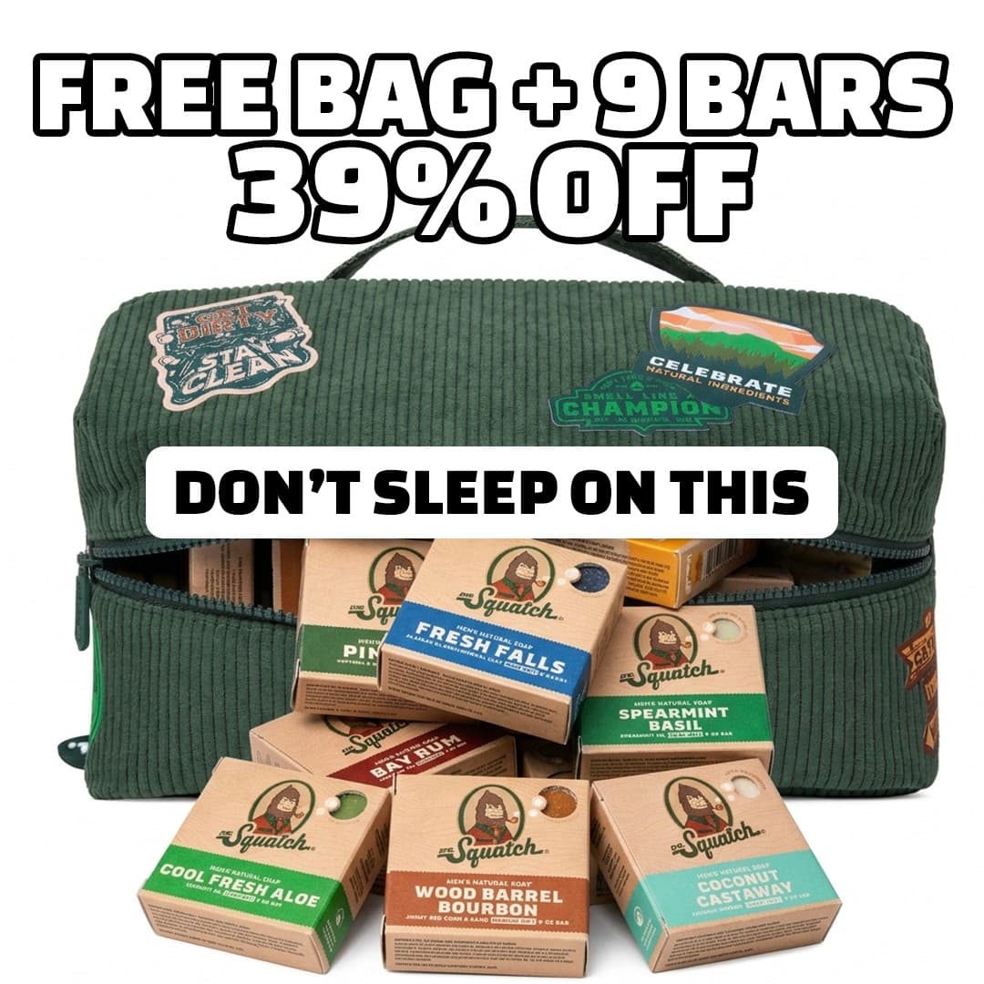 Dr. Squatch · Offer-First Banner ad